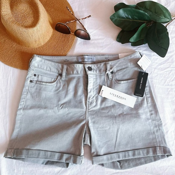 Liverpool Jeans Company Vickie Short Bermuda style Jean shorts - Picture 3 of 15